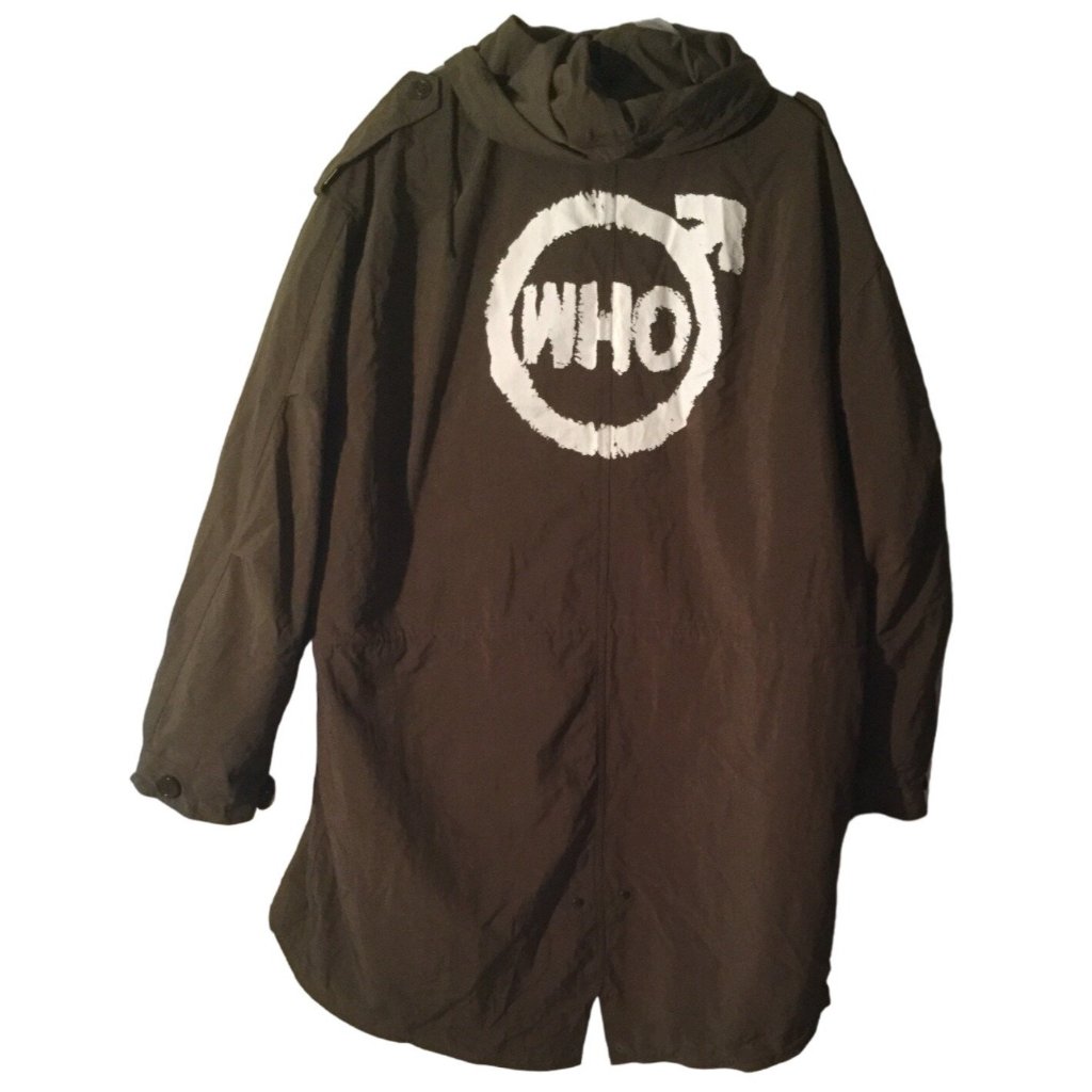 Rare The Who Xl Parka Coat Classic M-1951 Quadrophenia 2013 Tour Army Green
